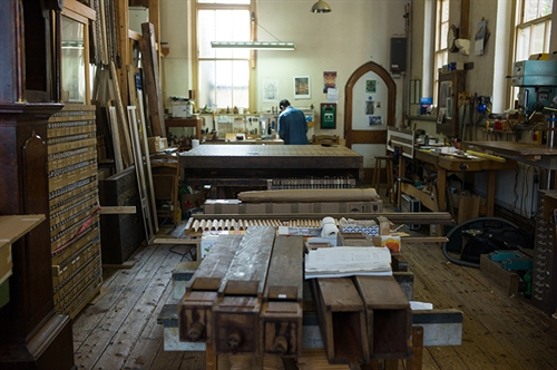 Organ builder&#8217;s workshop (1)